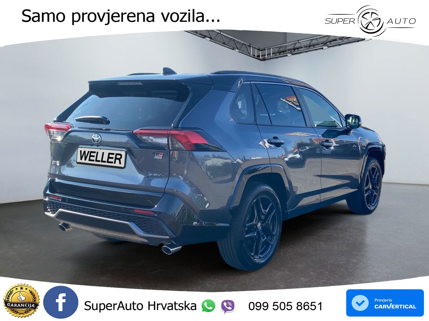 Toyota RAV4 2.5 (222 KS) Hybrid AWD-i eCVT GR Sport LED+GR SJED+ACC