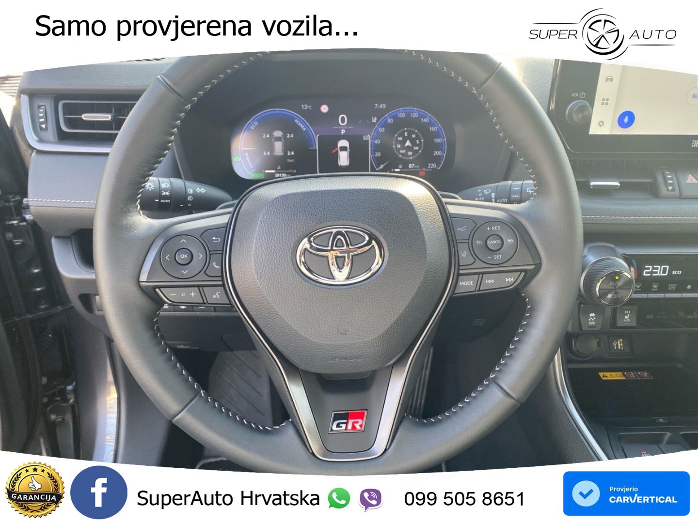 Toyota RAV4 2.5 (222 KS) Hybrid AWD-i eCVT GR Sport LED+GR SJED+ACC