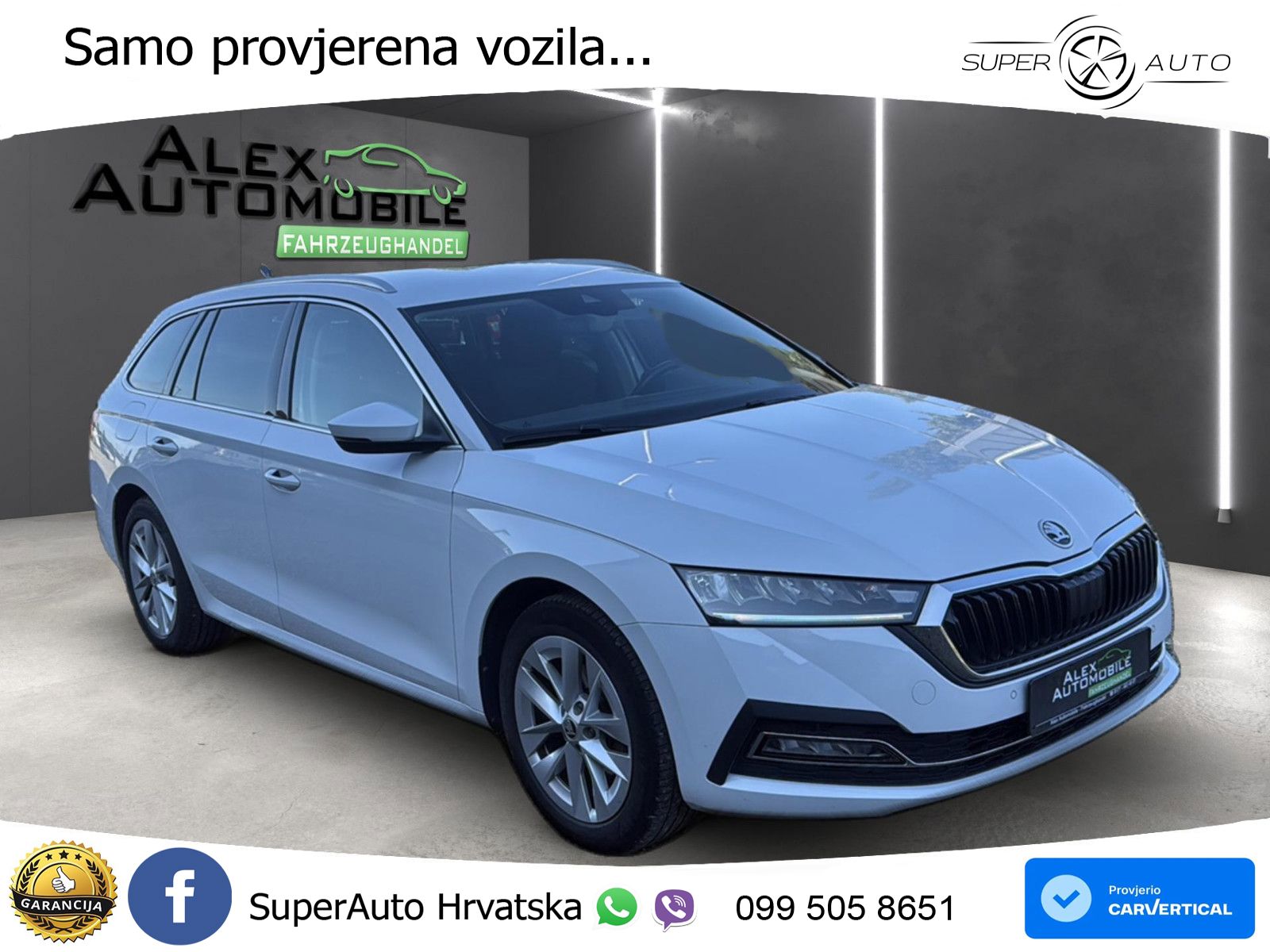 Škoda Octavia Combi 2.0 TDI (150 KS) DSG