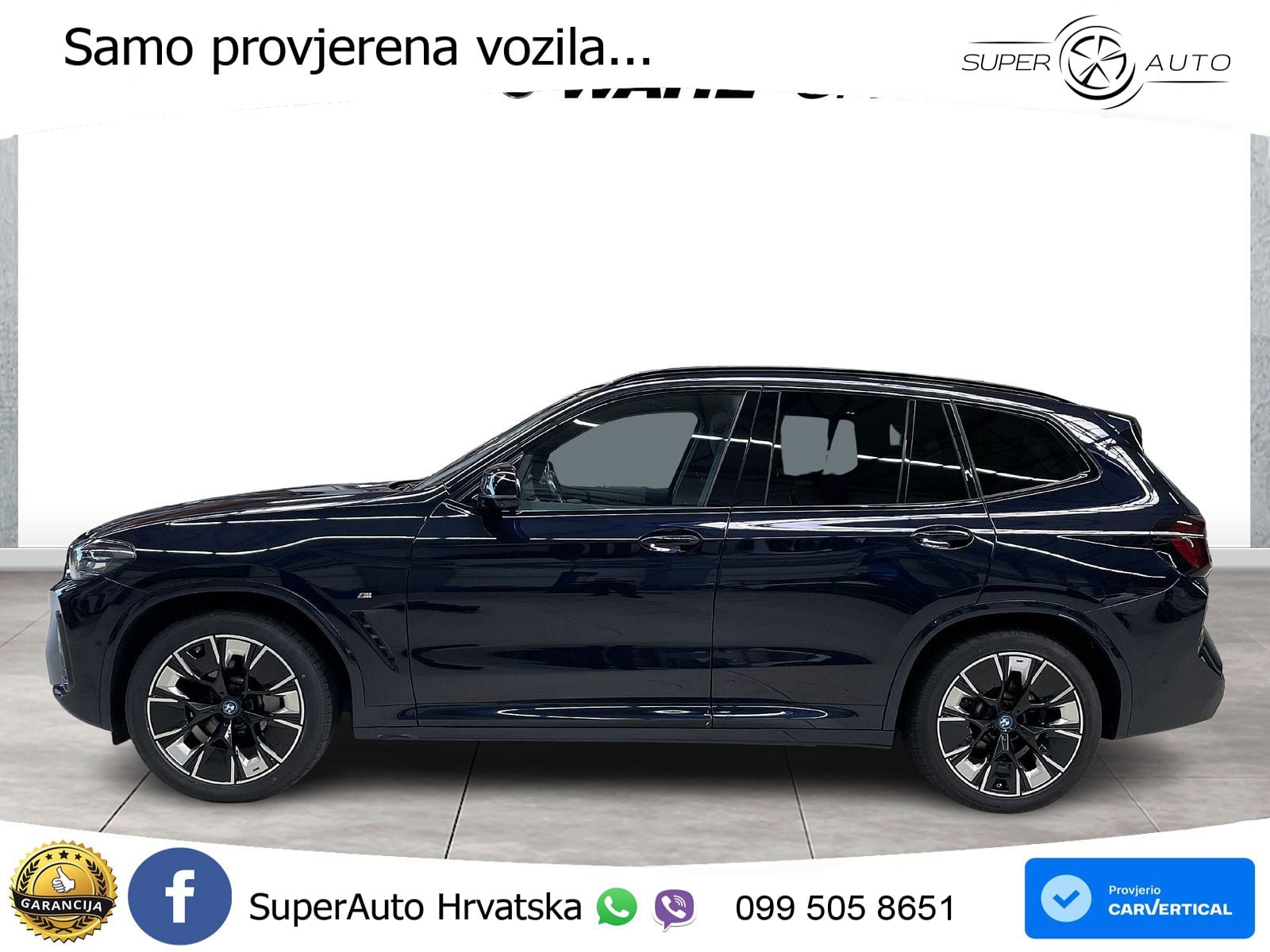 BMW iX3 80 kWh (286 KS) M Sport ACC+HEAD+GR SJED+360+PANO