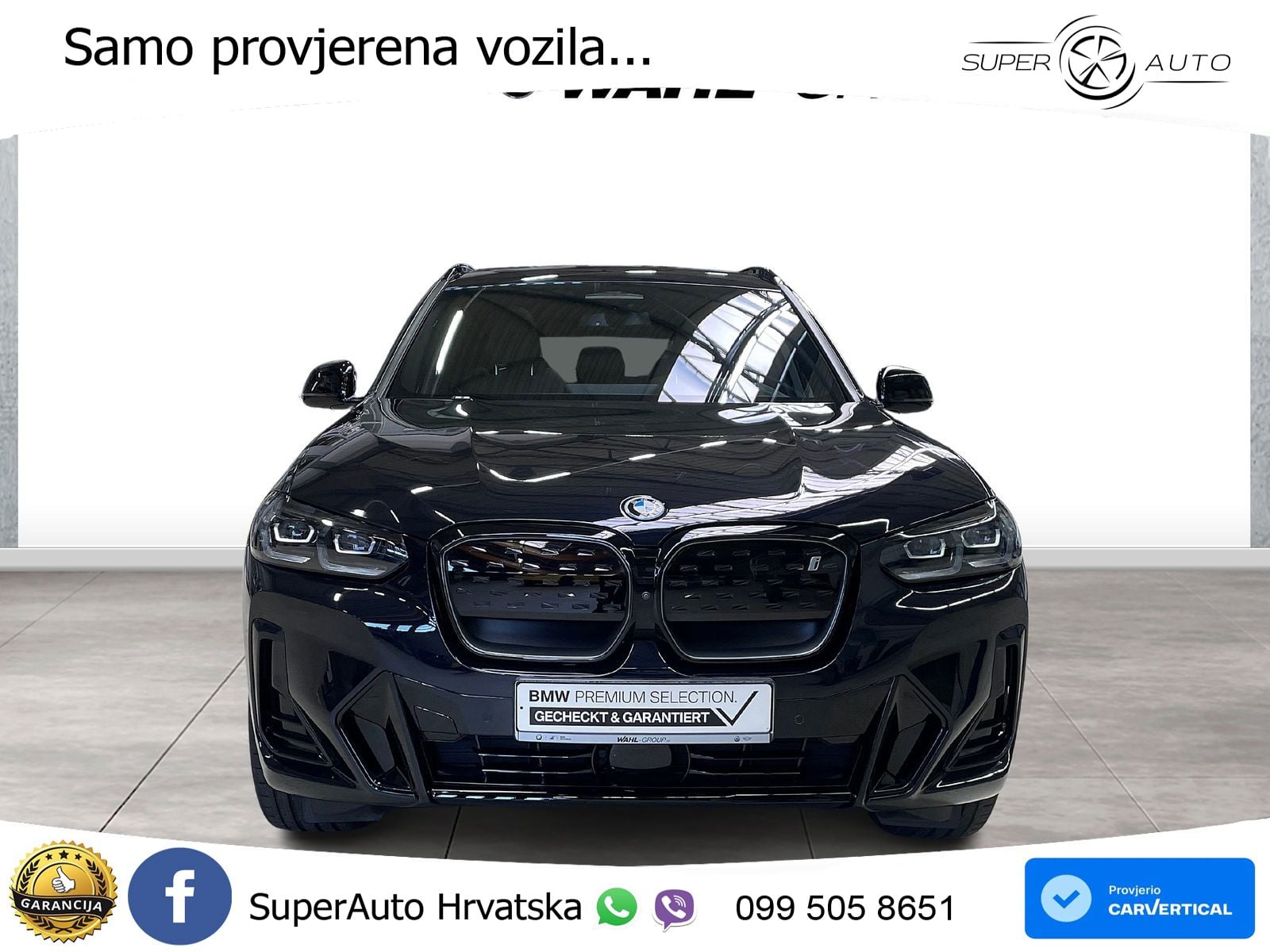 BMW iX3 80 kWh (286 KS) M Sport ACC+HEAD+GR SJED+360+PANO
