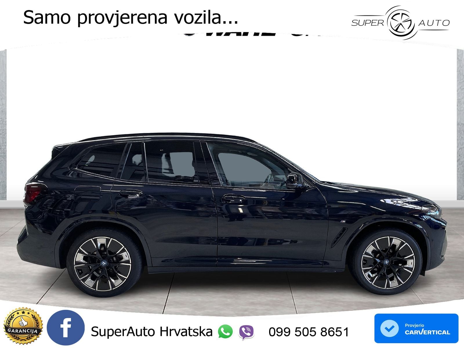 BMW iX3 80 kWh (286 KS) M Sport ACC+HEAD+GR SJED+360+PANO