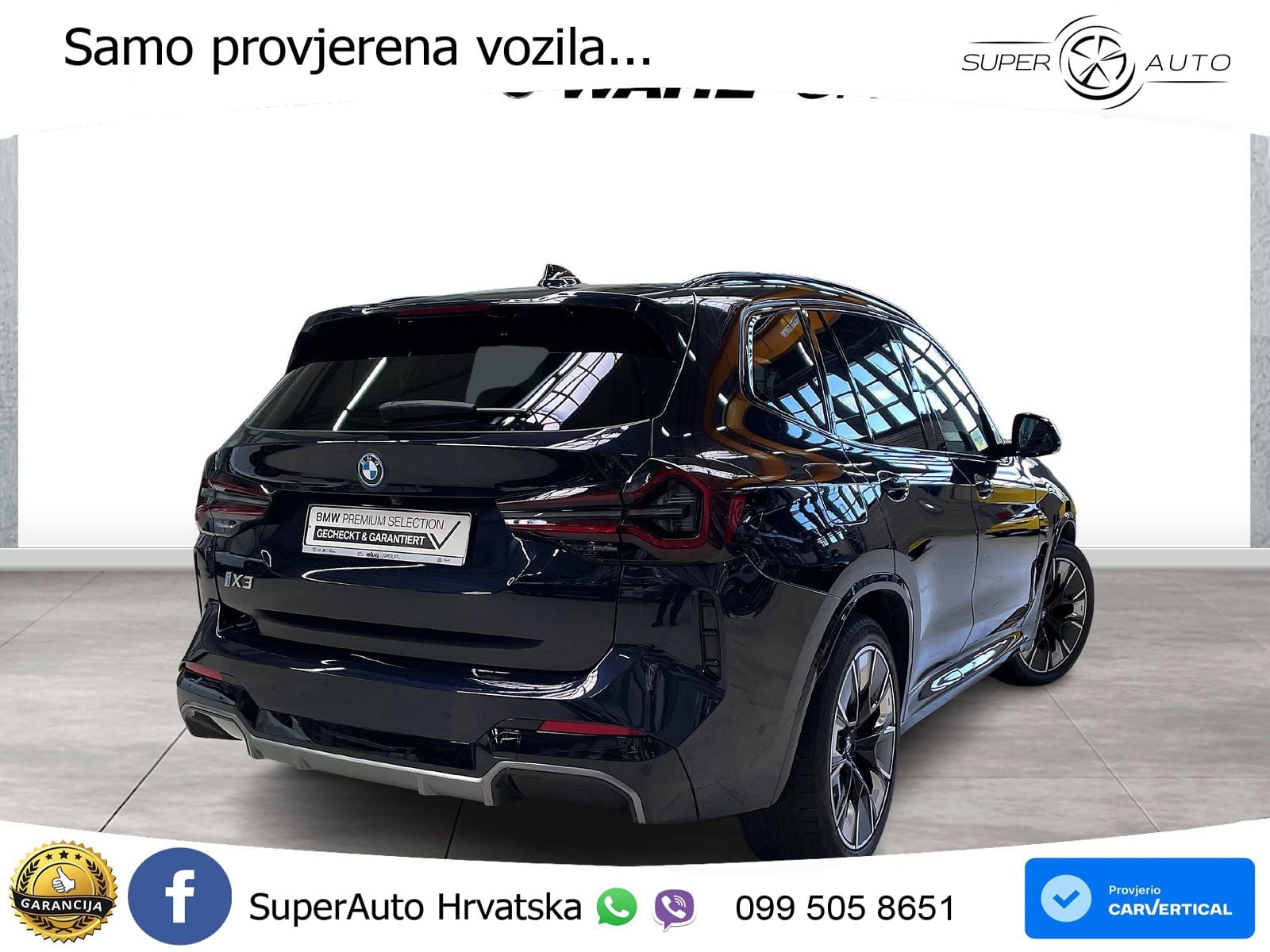 BMW iX3 80 kWh (286 KS) M Sport ACC+HEAD+GR SJED+360+PANO