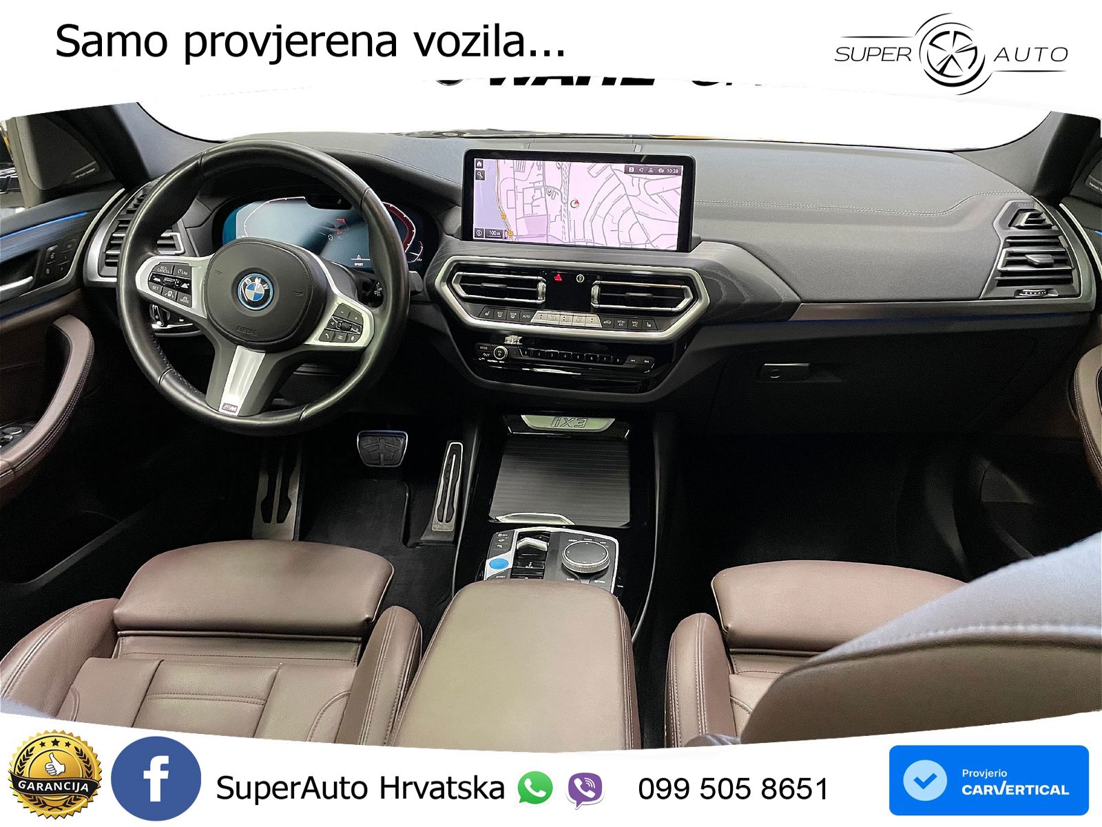 BMW iX3 80 kWh (286 KS) M Sport ACC+HEAD+GR SJED+360+PANO