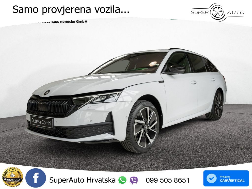 Škoda Octavia Combi 1.5 TSI (150 KS) DSG SportLine LED+GR SJED+ACC