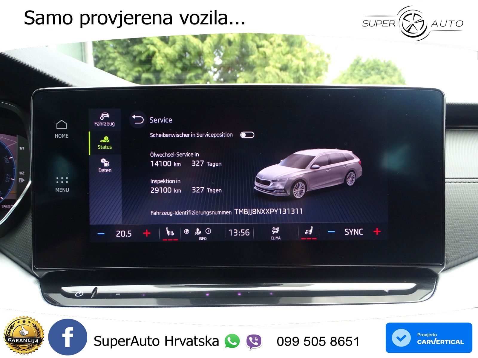 Škoda Octavia Combi 2.0 TDI (150 KS) LED+GR SJED+ACC
