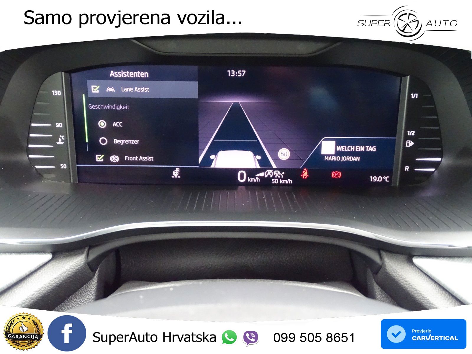 Škoda Octavia Combi 2.0 TDI (150 KS) LED+GR SJED+ACC