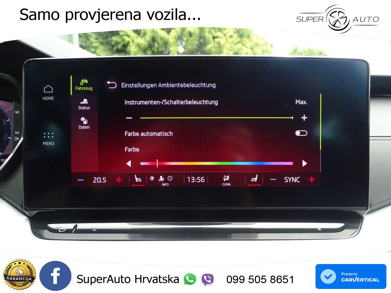 Škoda Octavia Combi 2.0 TDI (150 KS) LED+GR SJED+ACC