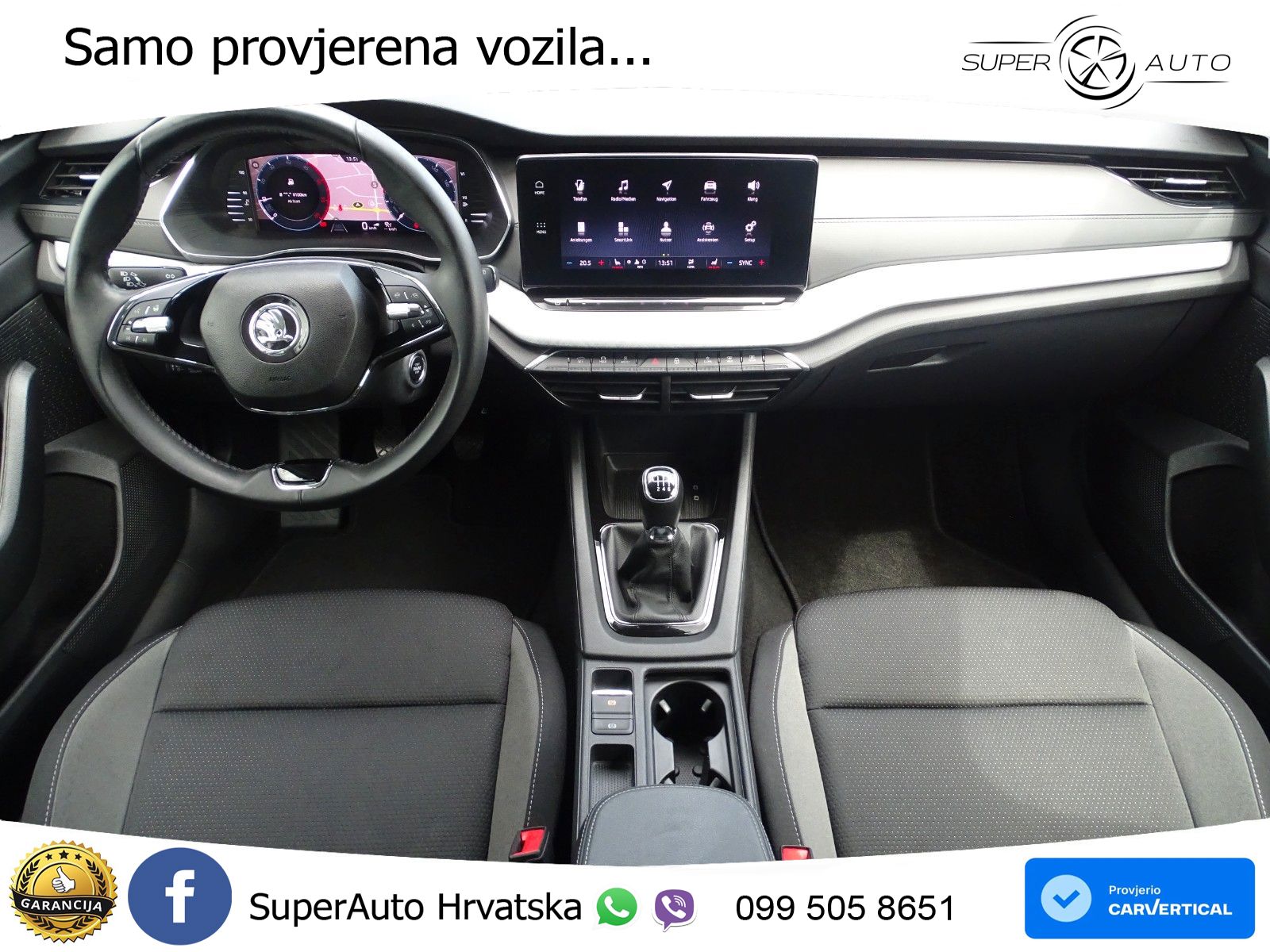 Škoda Octavia Combi 2.0 TDI (150 KS) LED+GR SJED+ACC