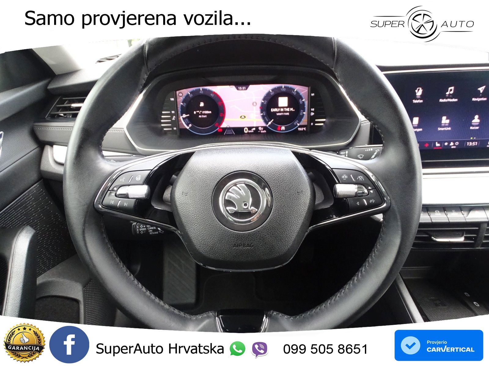 Škoda Octavia Combi 2.0 TDI (150 KS) LED+GR SJED+ACC