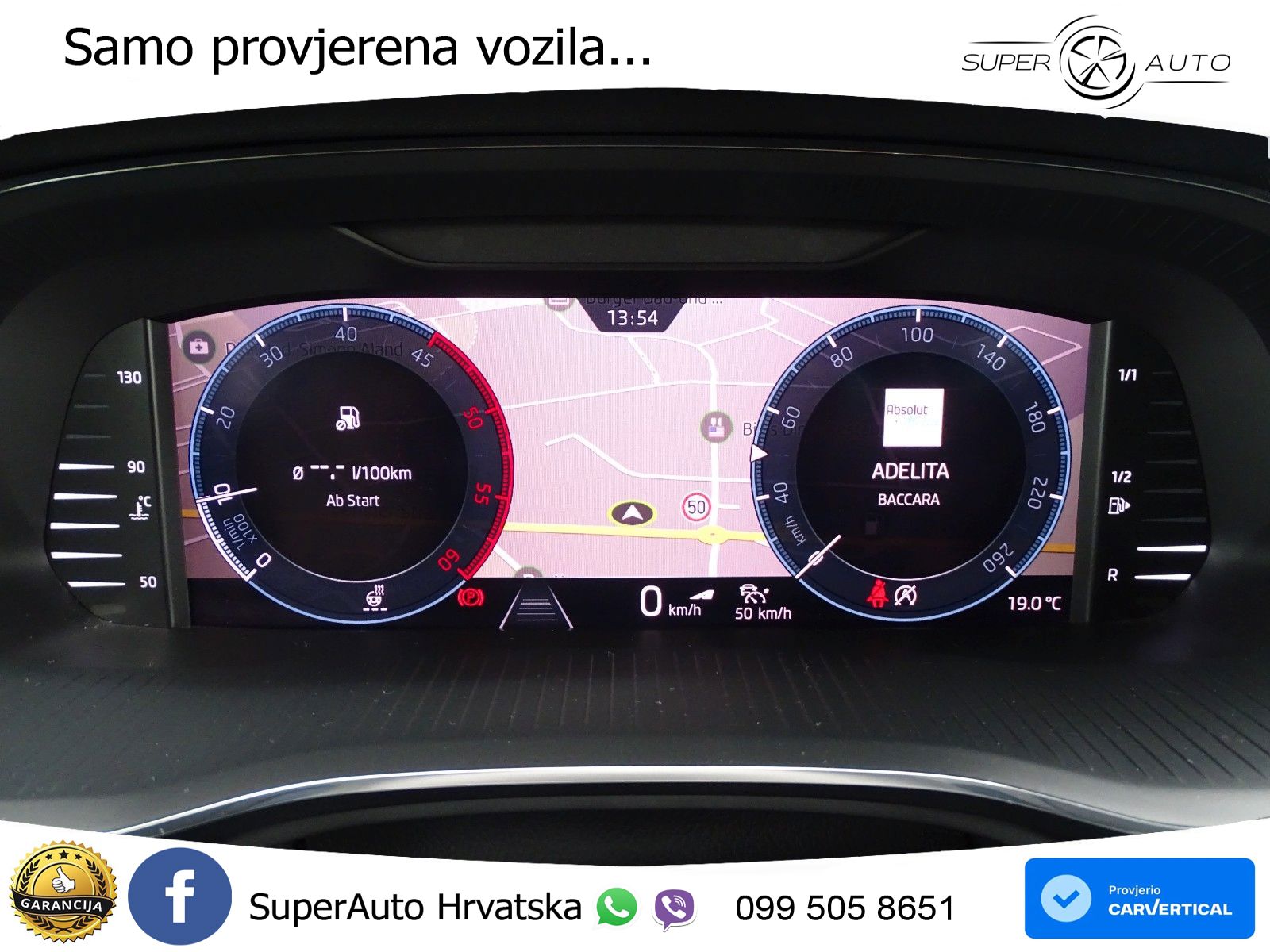 Škoda Octavia Combi 2.0 TDI (150 KS) LED+GR SJED+ACC