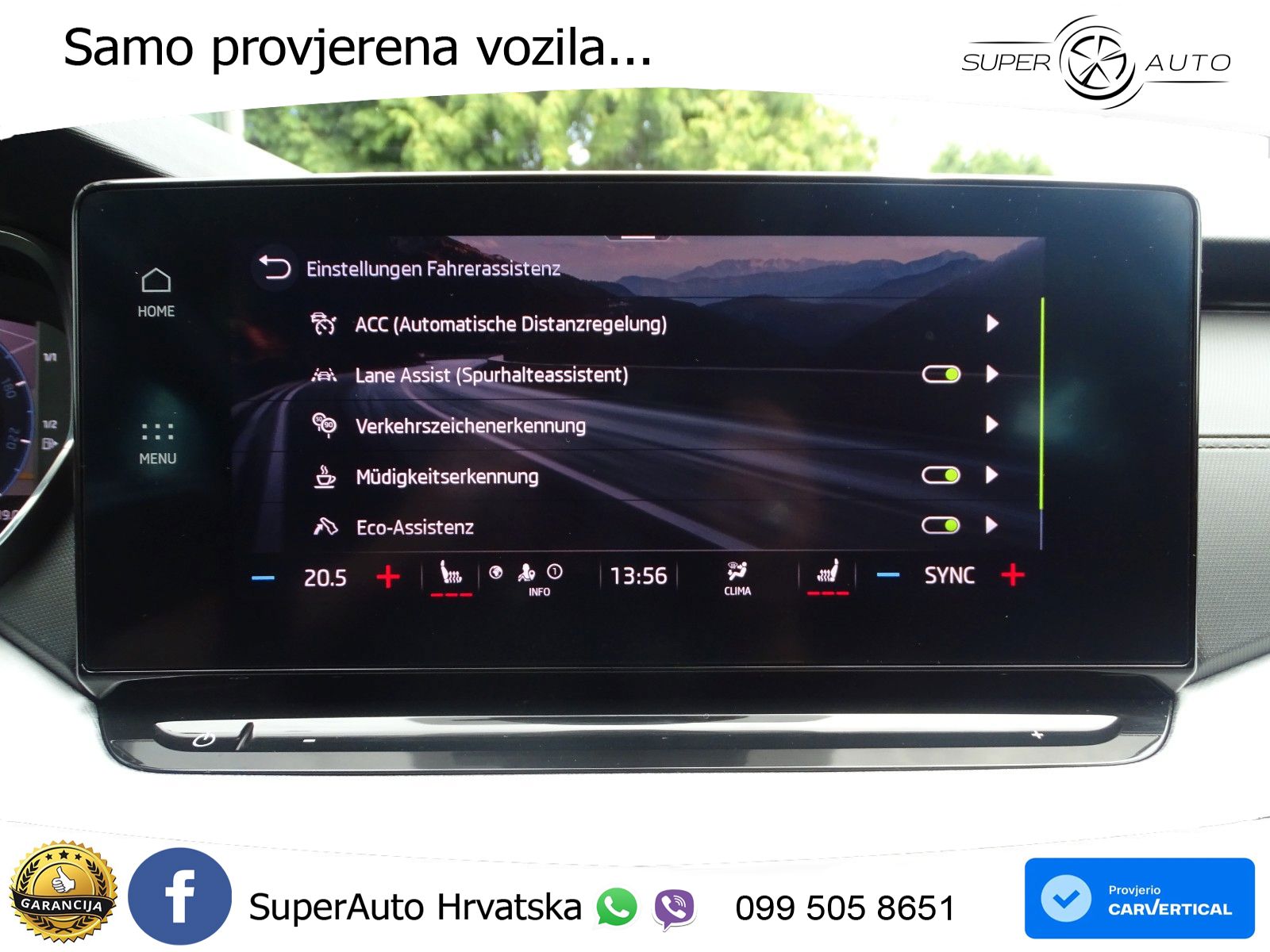 Škoda Octavia Combi 2.0 TDI (150 KS) LED+GR SJED+ACC