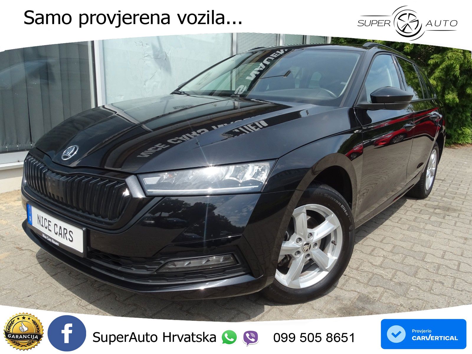 Škoda Octavia Combi 2.0 TDI (150 KS) LED+GR SJED+ACC