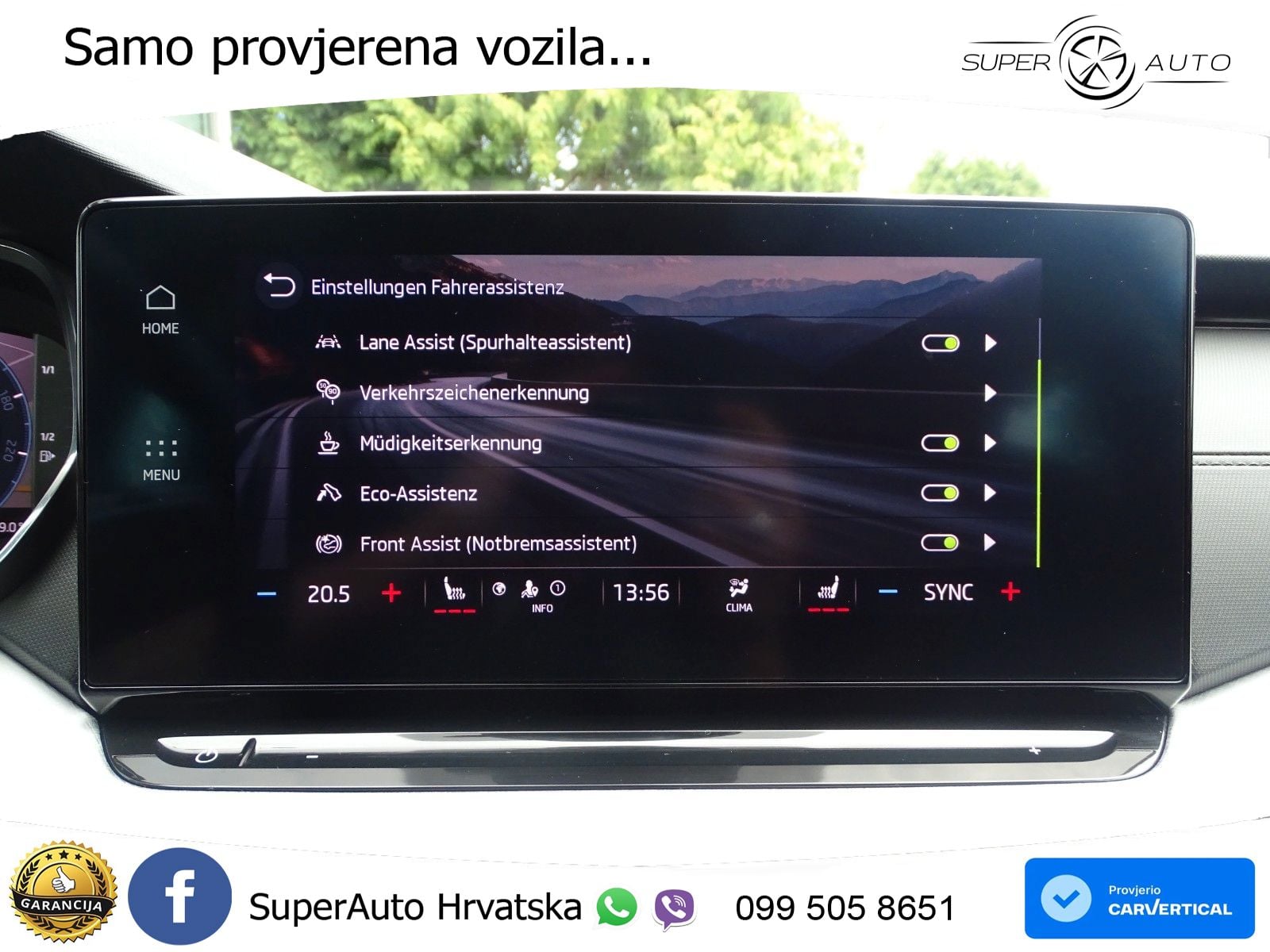 Škoda Octavia Combi 2.0 TDI (150 KS) LED+GR SJED+ACC