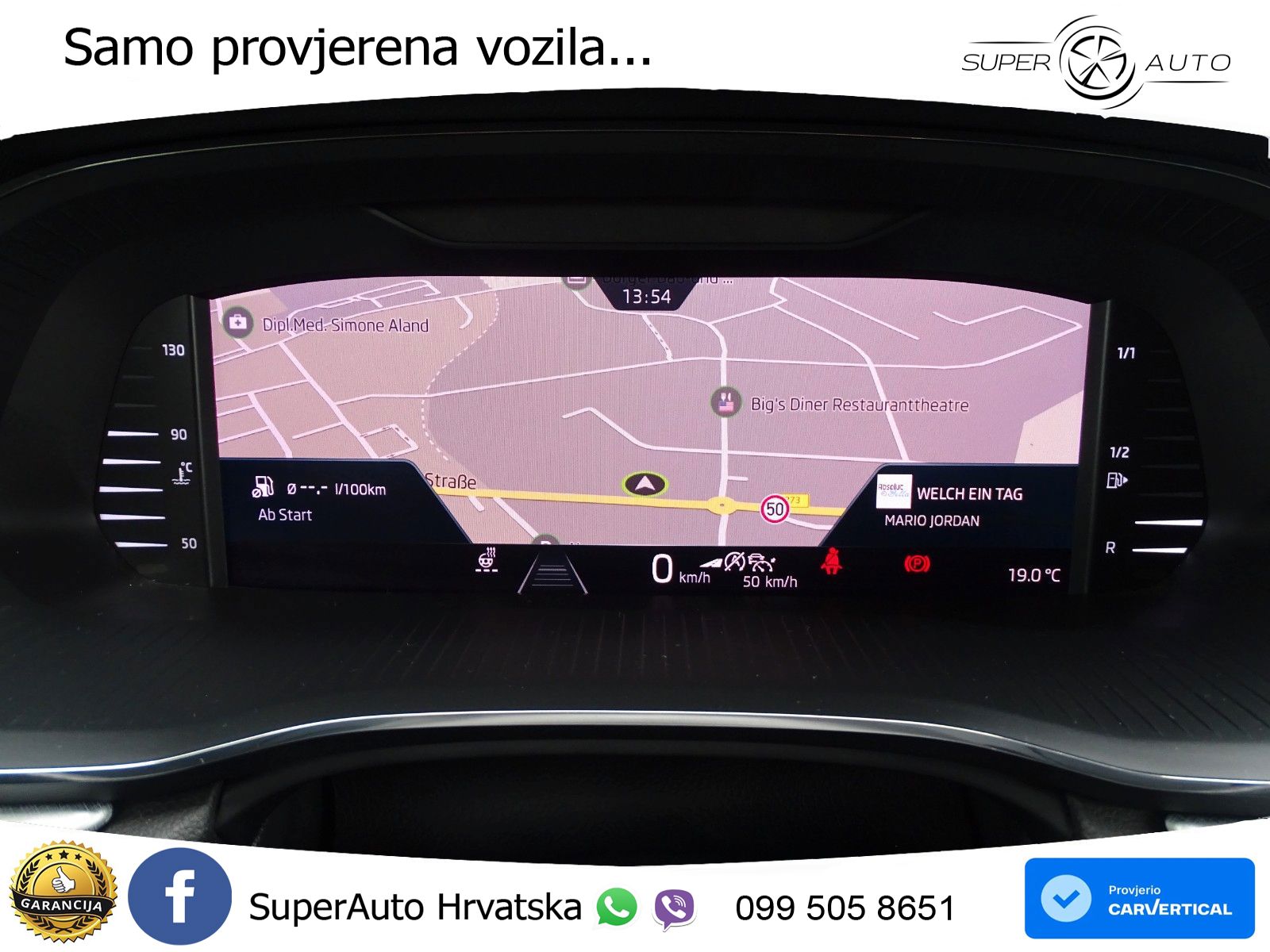 Škoda Octavia Combi 2.0 TDI (150 KS) LED+GR SJED+ACC