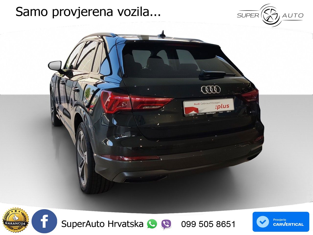 Audi Q3 40 TFSI (190 KS) quattro S tronic advanced LED+GR SJED+ACC