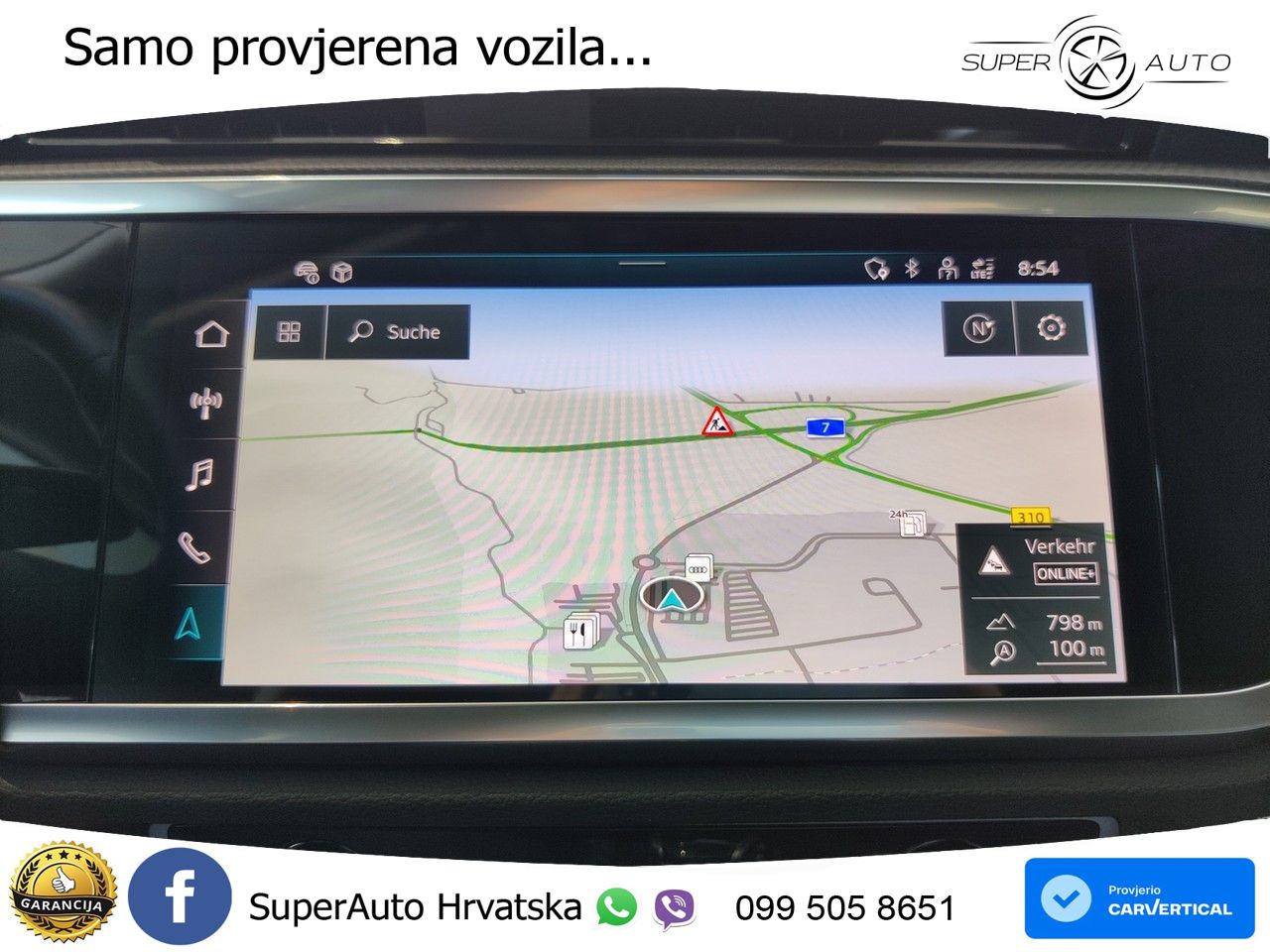 Audi Q3 40 TFSI (190 KS) quattro S tronic advanced LED+GR SJED+ACC