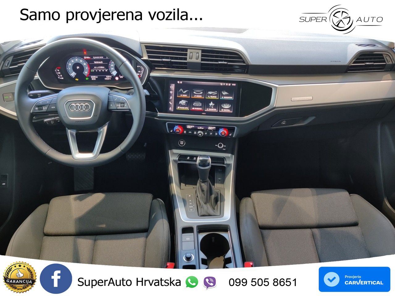 Audi Q3 40 TFSI (190 KS) quattro S tronic advanced LED+GR SJED+ACC