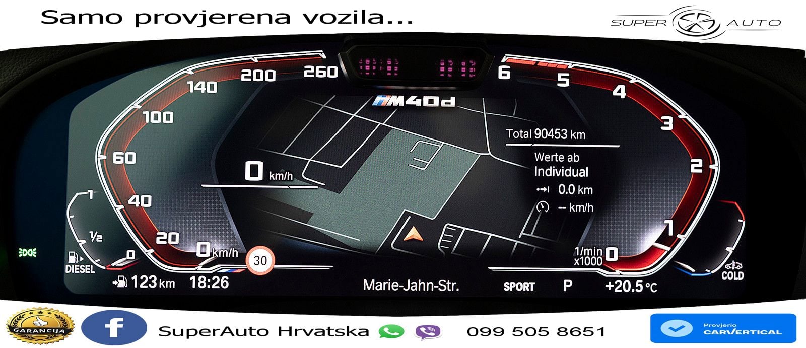 BMW X3 M40d xDrive Steptronic LED+GR SJED+ACC