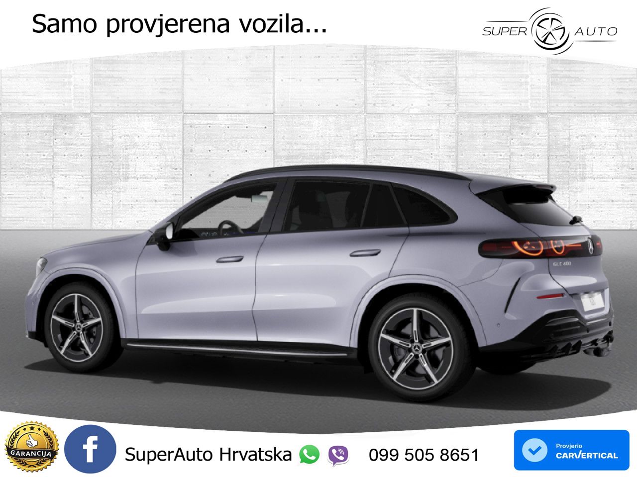 Mercedes GLC 400 94 kWh (489 KS) 4MATIC EQ Technology AMG LED+GR SJED+ACC