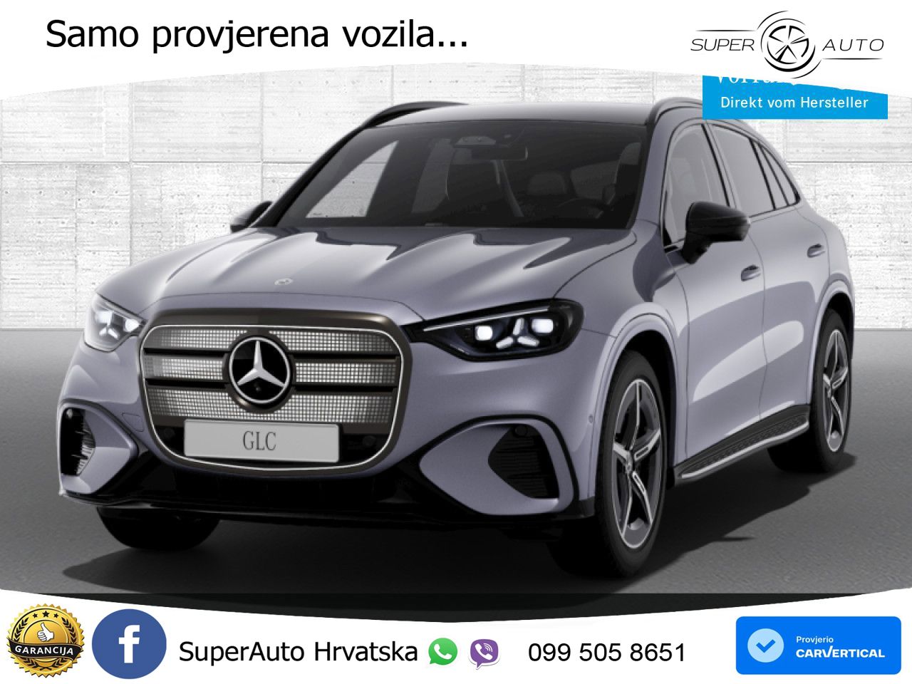 Mercedes GLC 400 94 kWh (489 KS) 4MATIC EQ Technology AMG LED+GR SJED+ACC