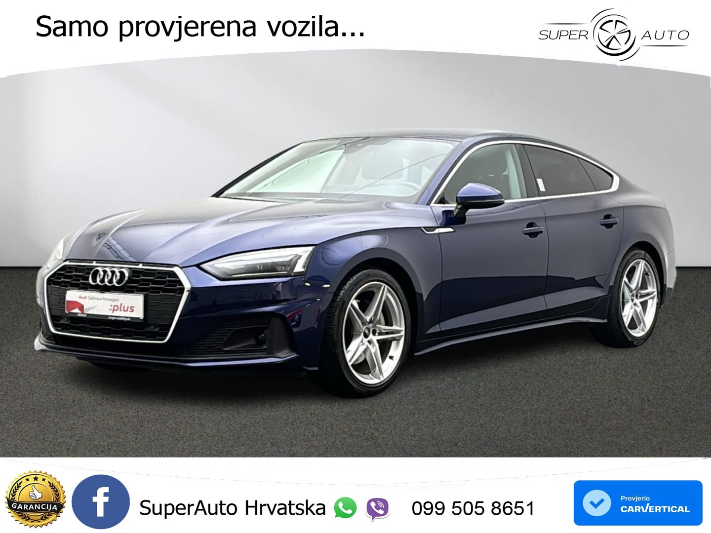 Audi A5 Sportback 40 TDI (204 KS) S tronic