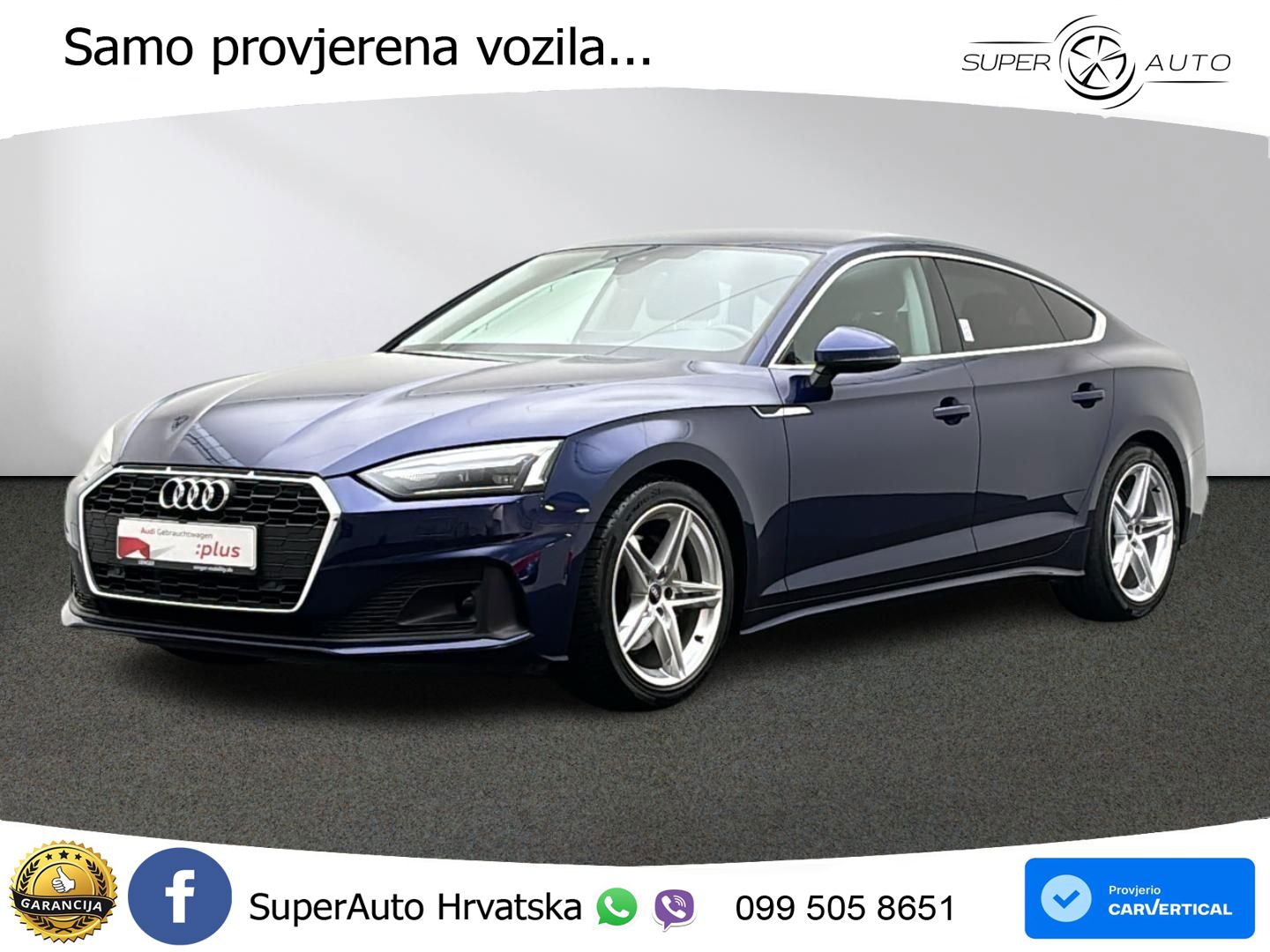 Audi A5 Sportback 40 TDI (204 KS) S tronic