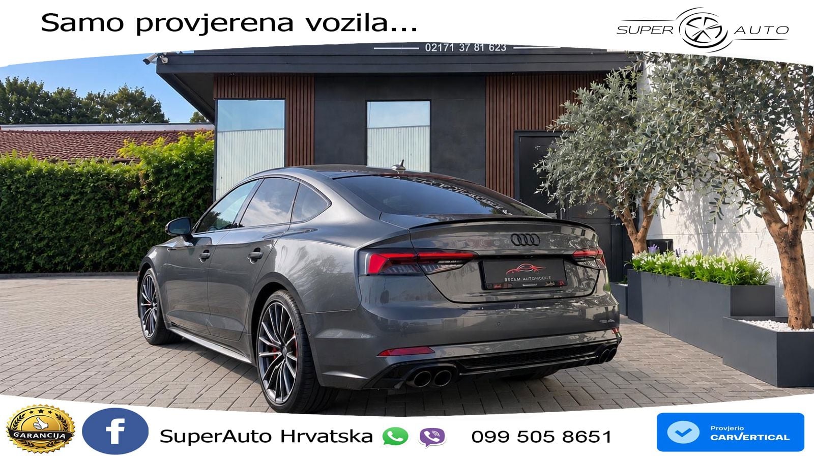 Audi A5 Sportback 40 TDI (190 KS) quattro ultra S tronic S line LED+GR SJED+ACC