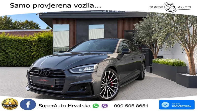 Audi A5 Sportback 40 TDI (190 KS) quattro ultra S tronic S line LED+GR SJED+ACC