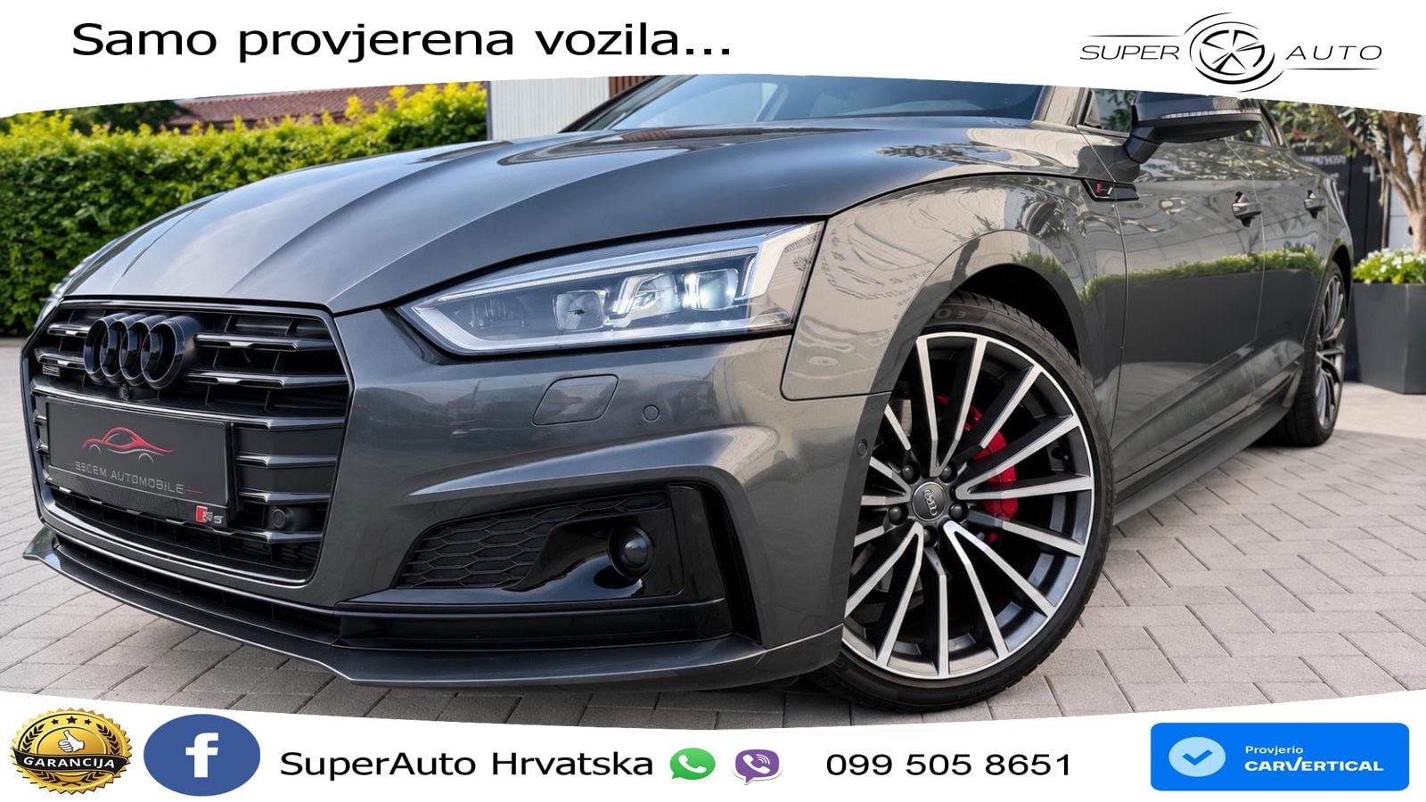 Audi A5 Sportback 40 TDI (190 KS) quattro ultra S tronic S line LED+GR SJED+ACC