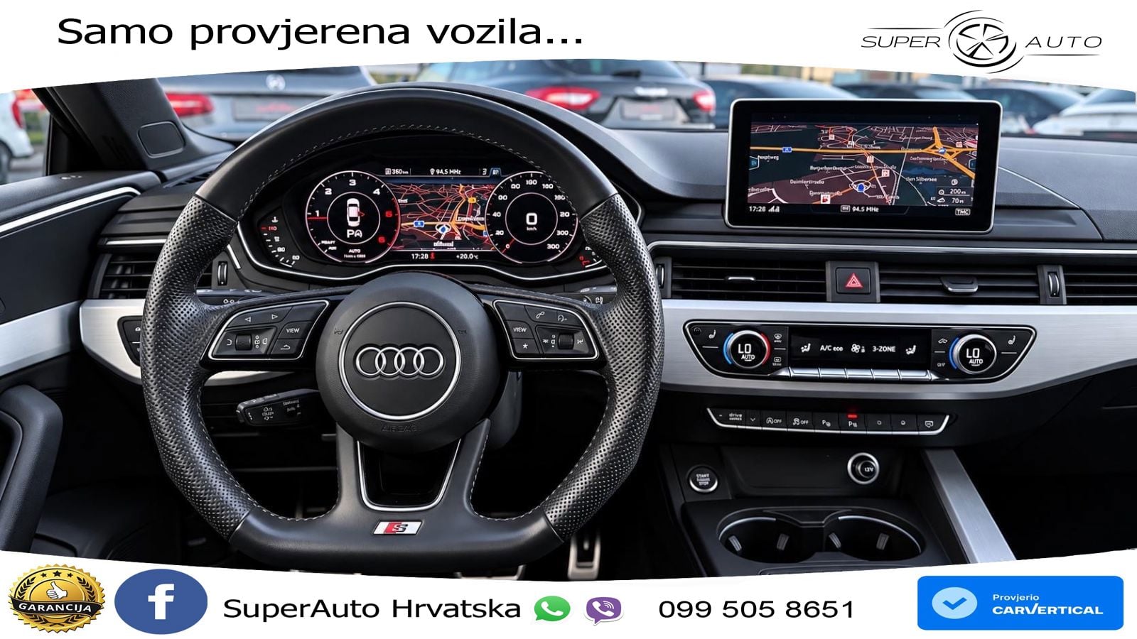 Audi A5 Sportback 40 TDI (190 KS) quattro ultra S tronic S line LED+GR SJED+ACC