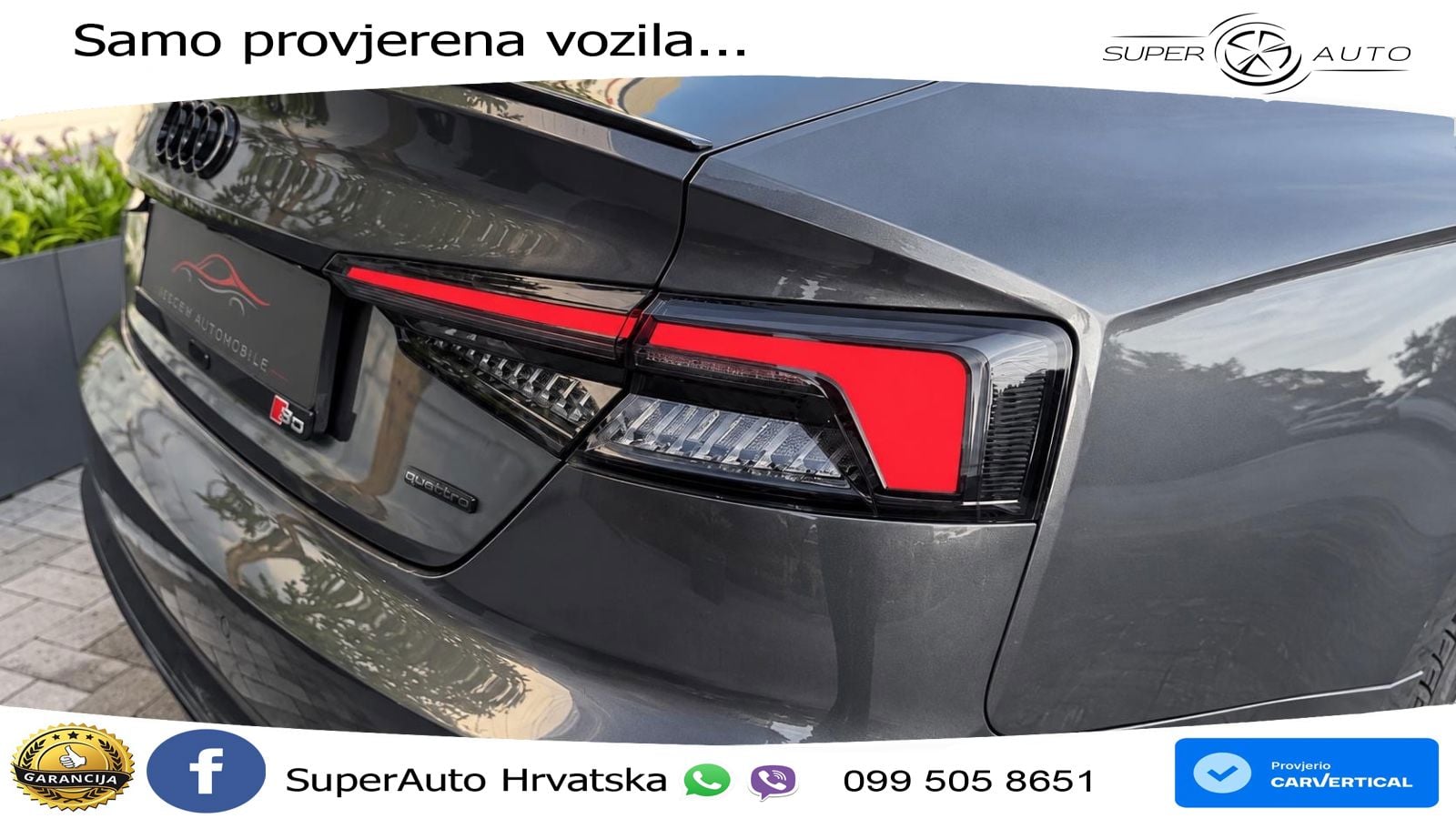 Audi A5 Sportback 40 TDI (190 KS) quattro ultra S tronic S line LED+GR SJED+ACC