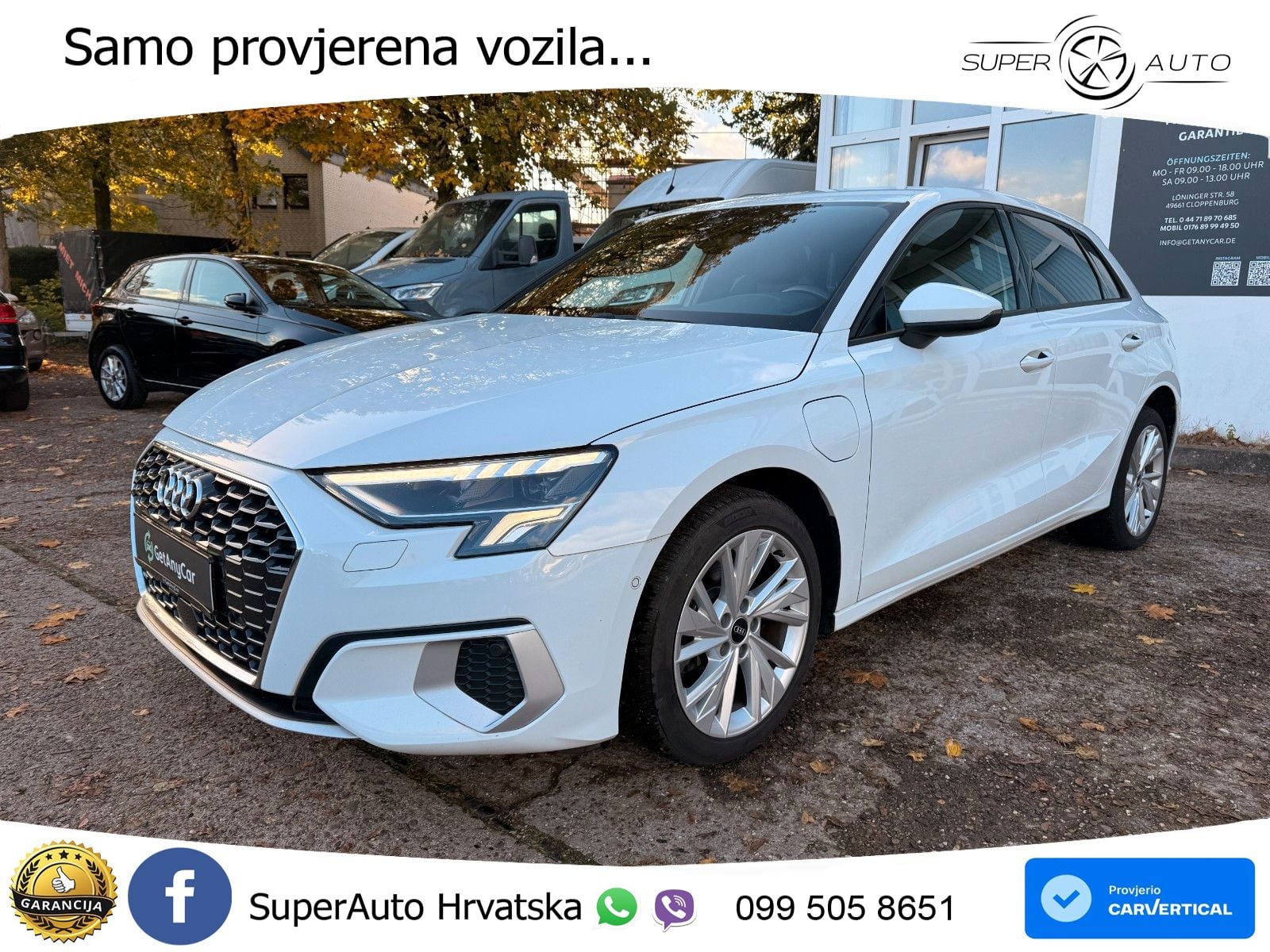 Audi A3 40 TFSIe (204 KS) S tronic S line LED+GR SJED+ACC