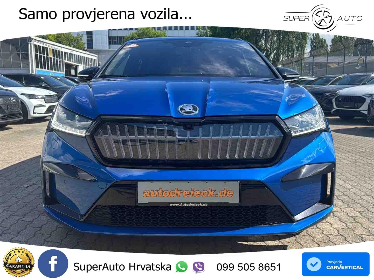 Škoda Enyaq iV 80 82 kWh (204 KS) SportLine LED+GR SJED+ACC