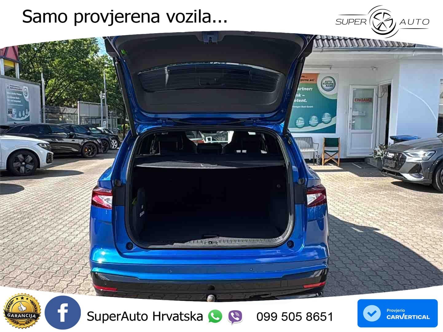 Škoda Enyaq iV 80 82 kWh (204 KS) SportLine LED+GR SJED+ACC