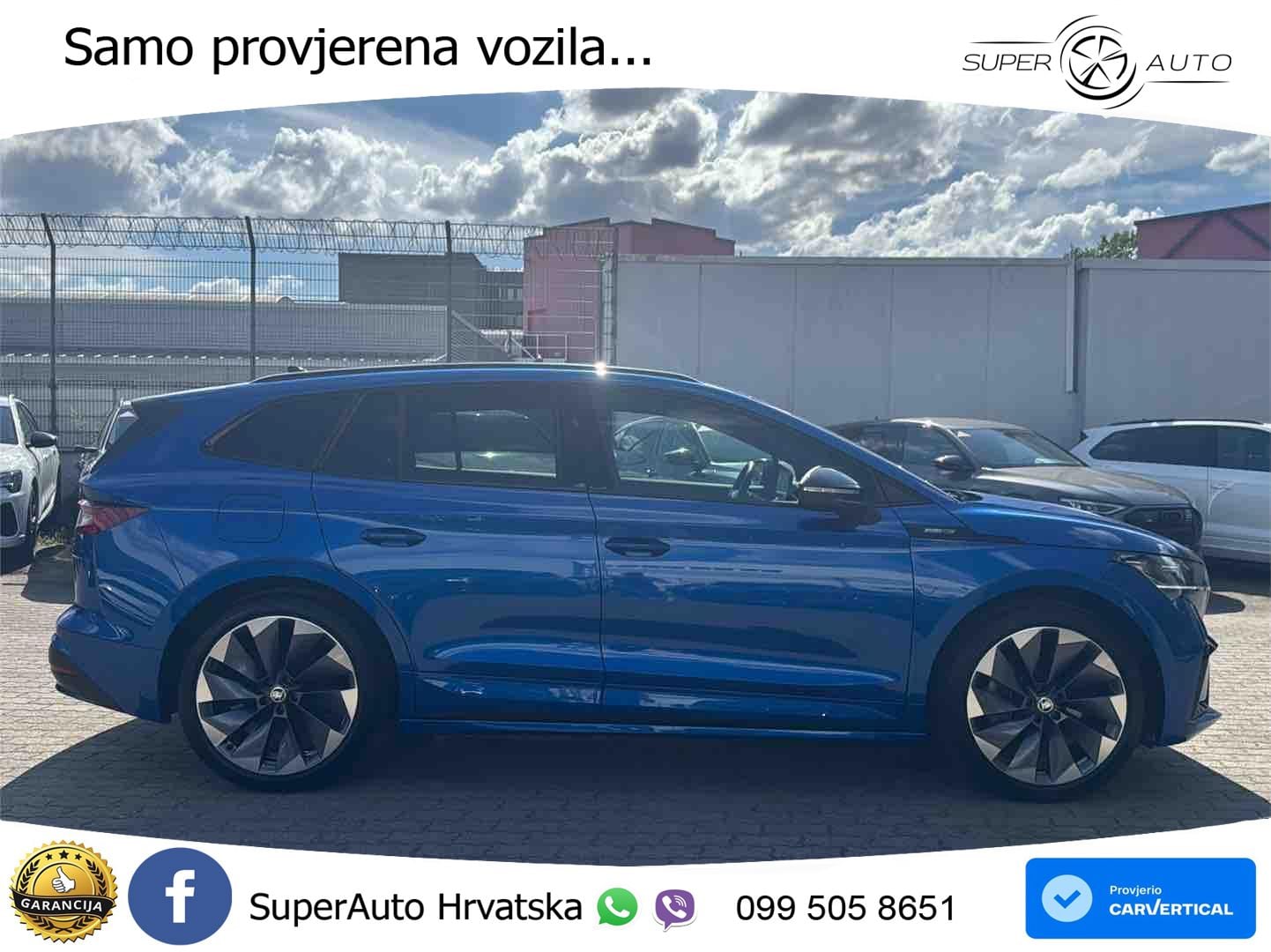Škoda Enyaq iV 80 82 kWh (204 KS) SportLine LED+GR SJED+ACC