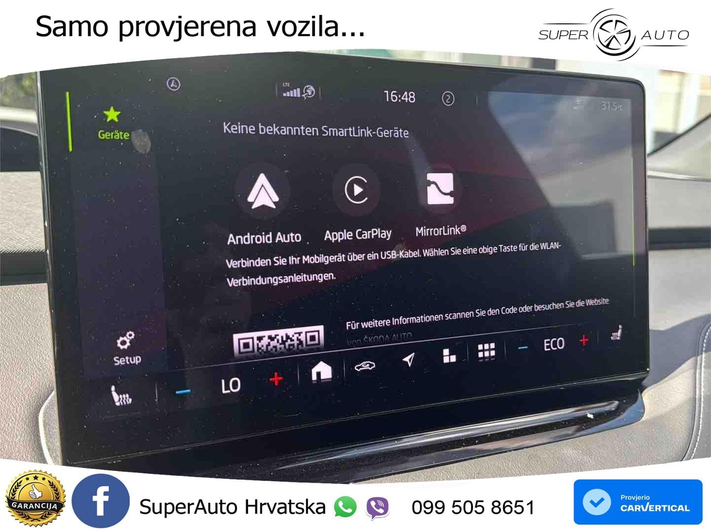 Škoda Enyaq iV 80 82 kWh (204 KS) SportLine LED+GR SJED+ACC