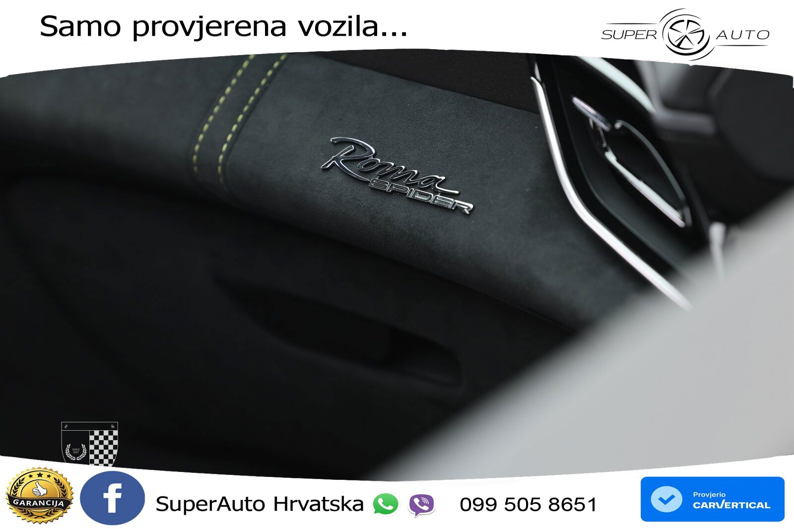 Ferrari Roma Spider 3.9 V8 (620 KS) F1 DCT LED+GR SJED+ACC