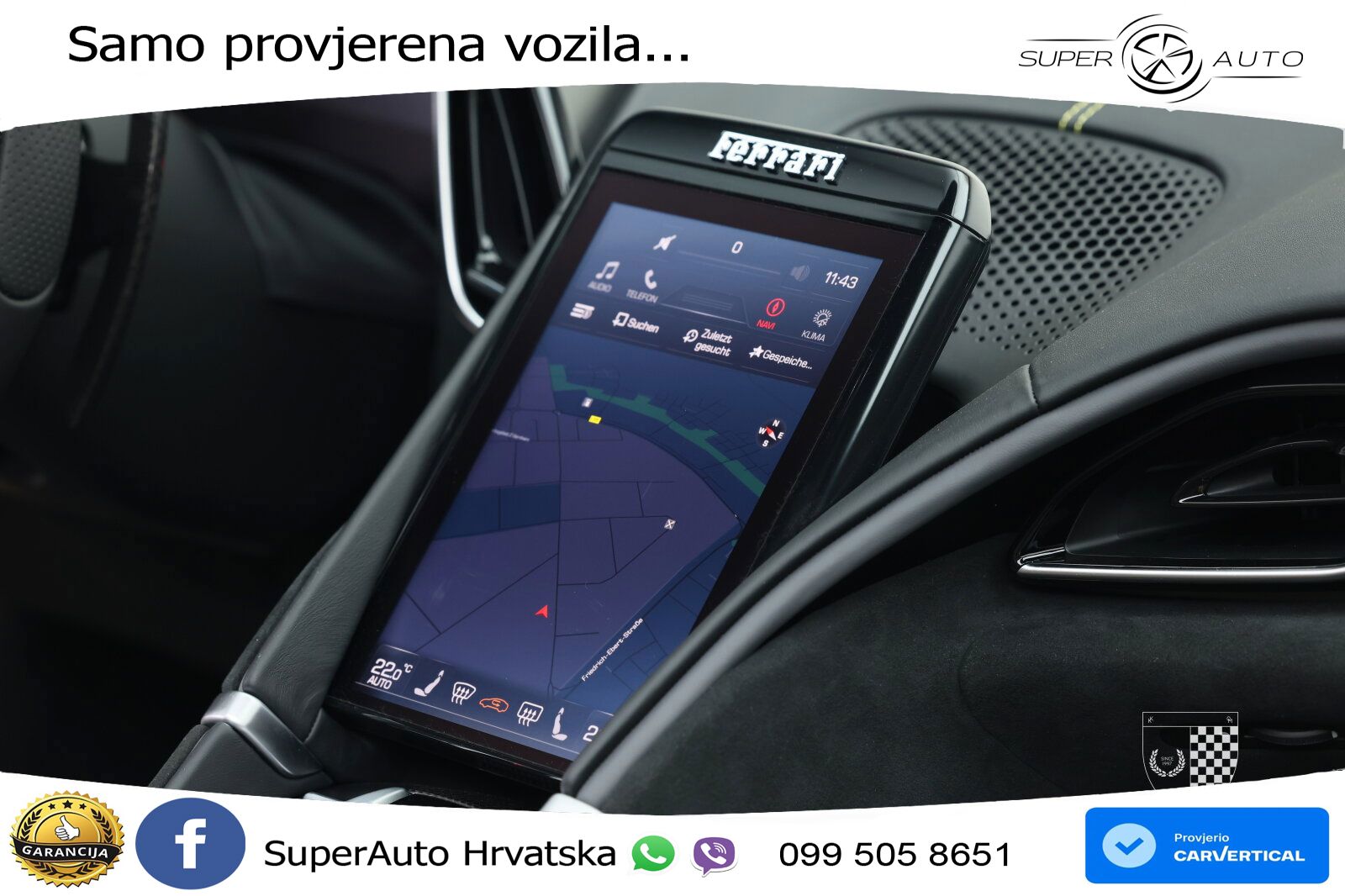 Ferrari Roma Spider 3.9 V8 (620 KS) F1 DCT LED+GR SJED+ACC
