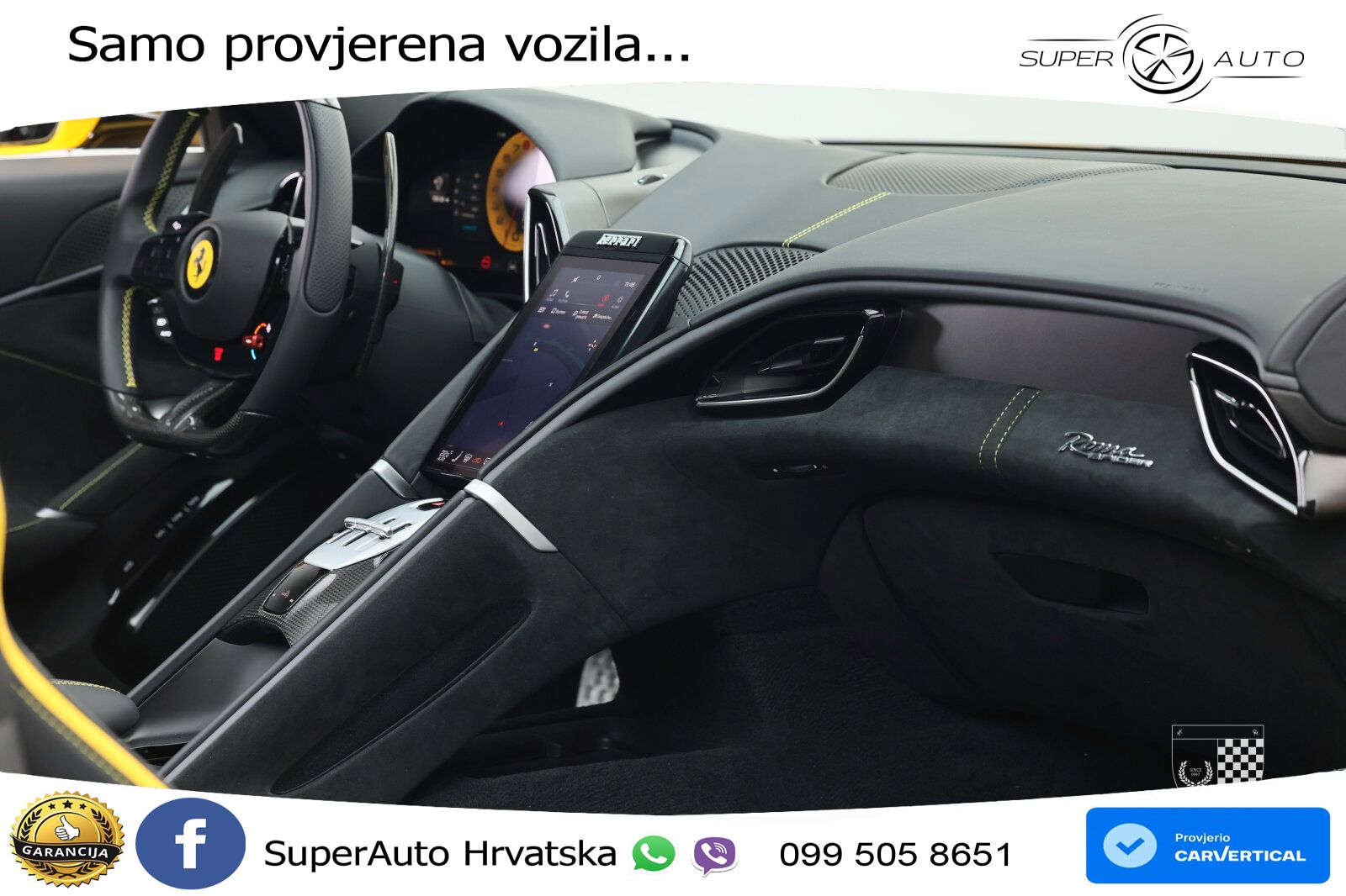 Ferrari Roma Spider 3.9 V8 (620 KS) F1 DCT LED+GR SJED+ACC
