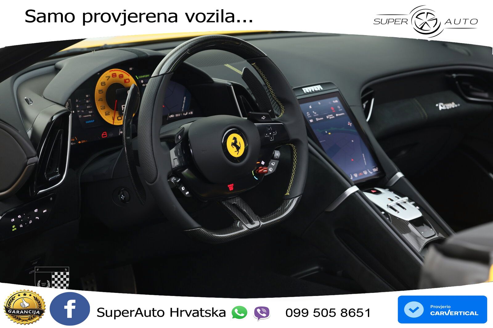 Ferrari Roma Spider 3.9 V8 (620 KS) F1 DCT LED+GR SJED+ACC