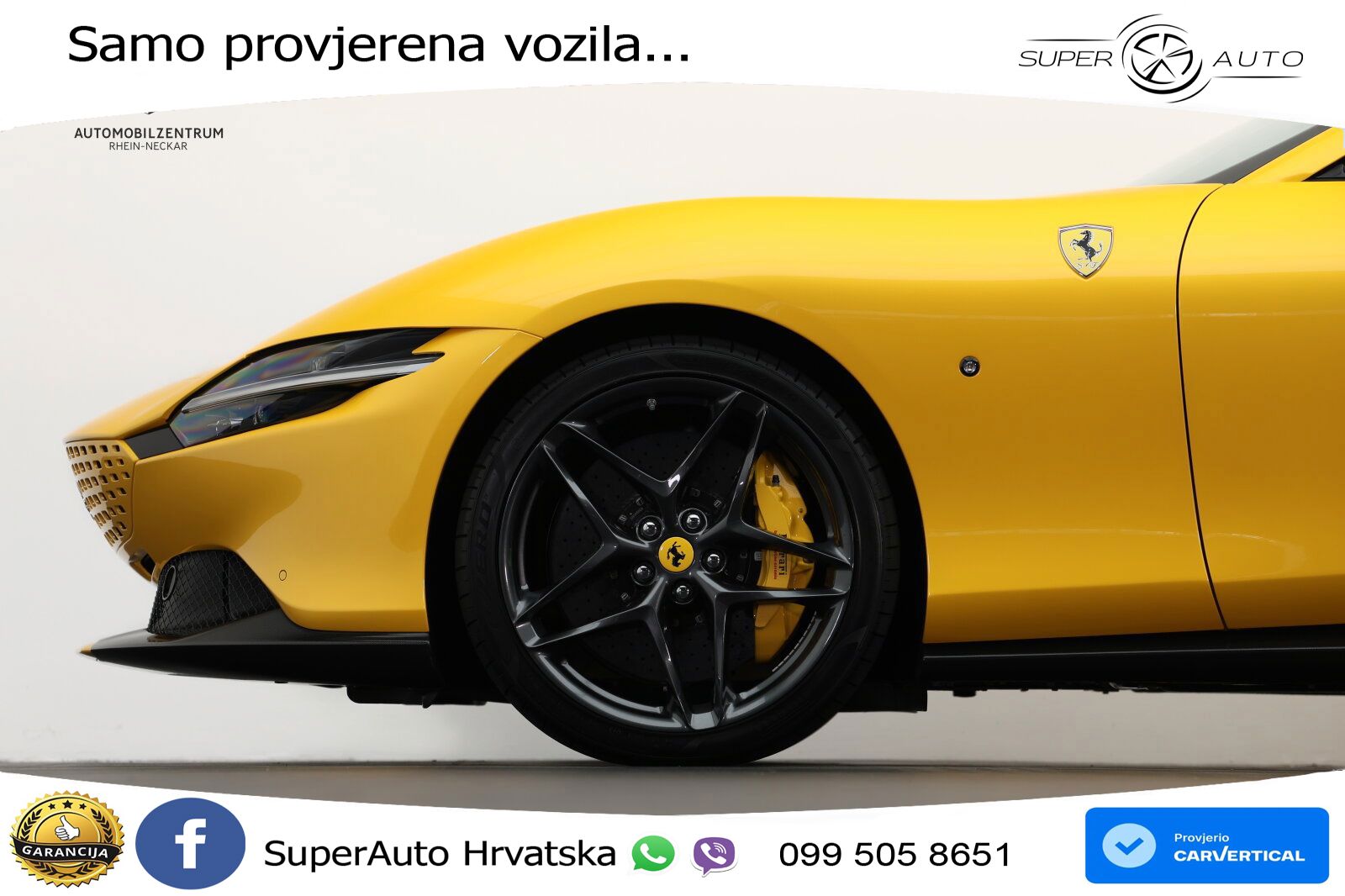 Ferrari Roma Spider 3.9 V8 (620 KS) F1 DCT LED+GR SJED+ACC