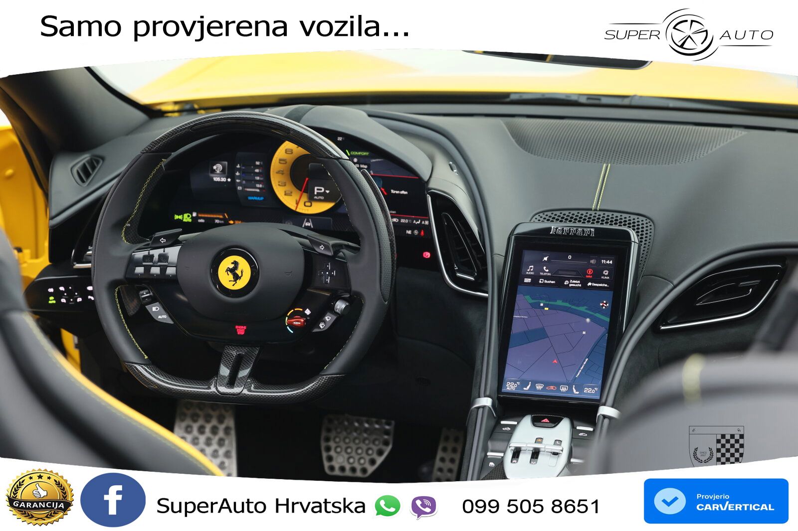 Ferrari Roma Spider 3.9 V8 (620 KS) F1 DCT LED+GR SJED+ACC