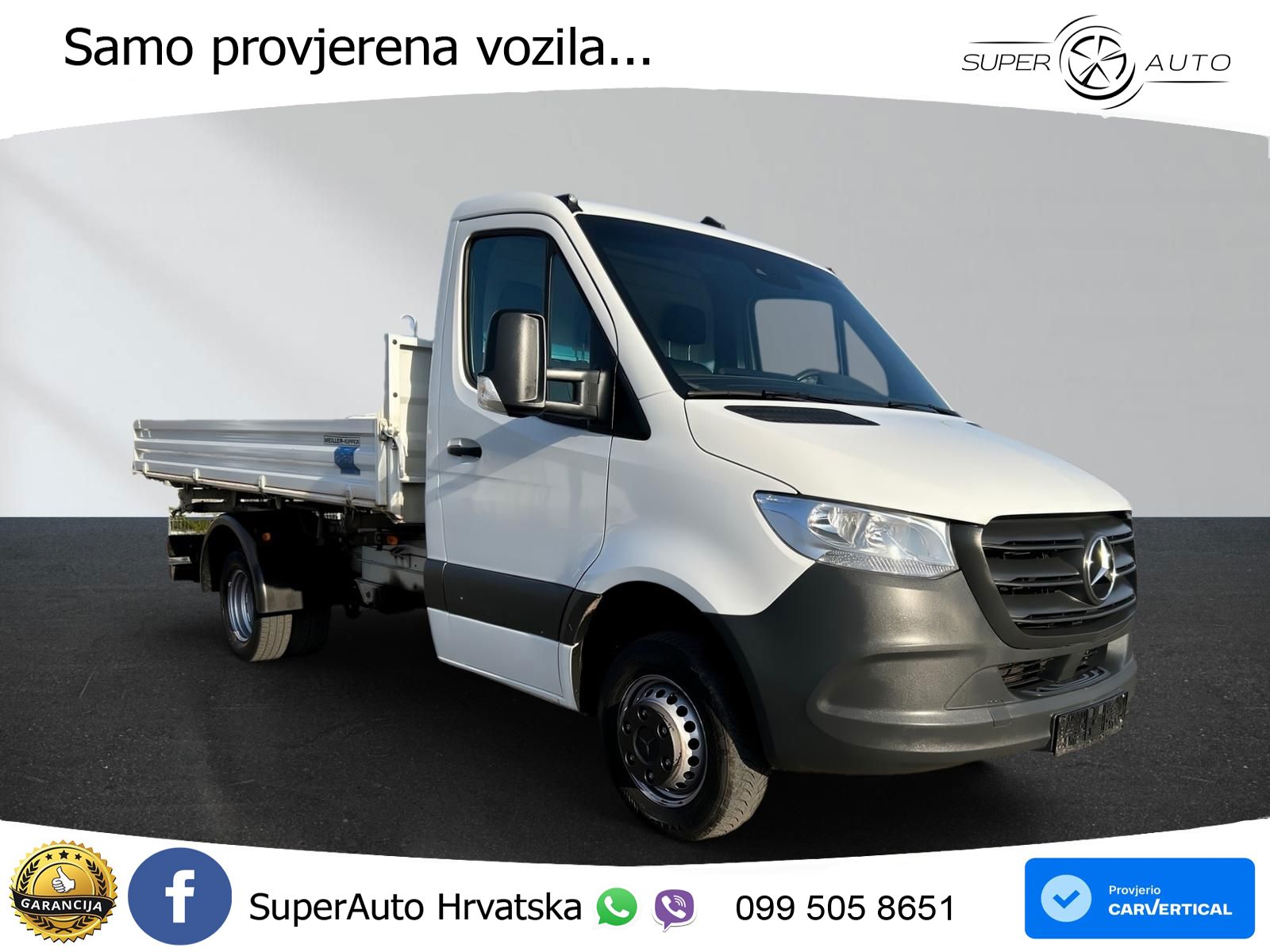 Mercedes-Benz Sprinter 517 CDI Kipper Standard AHK LM SpurH 170 KS