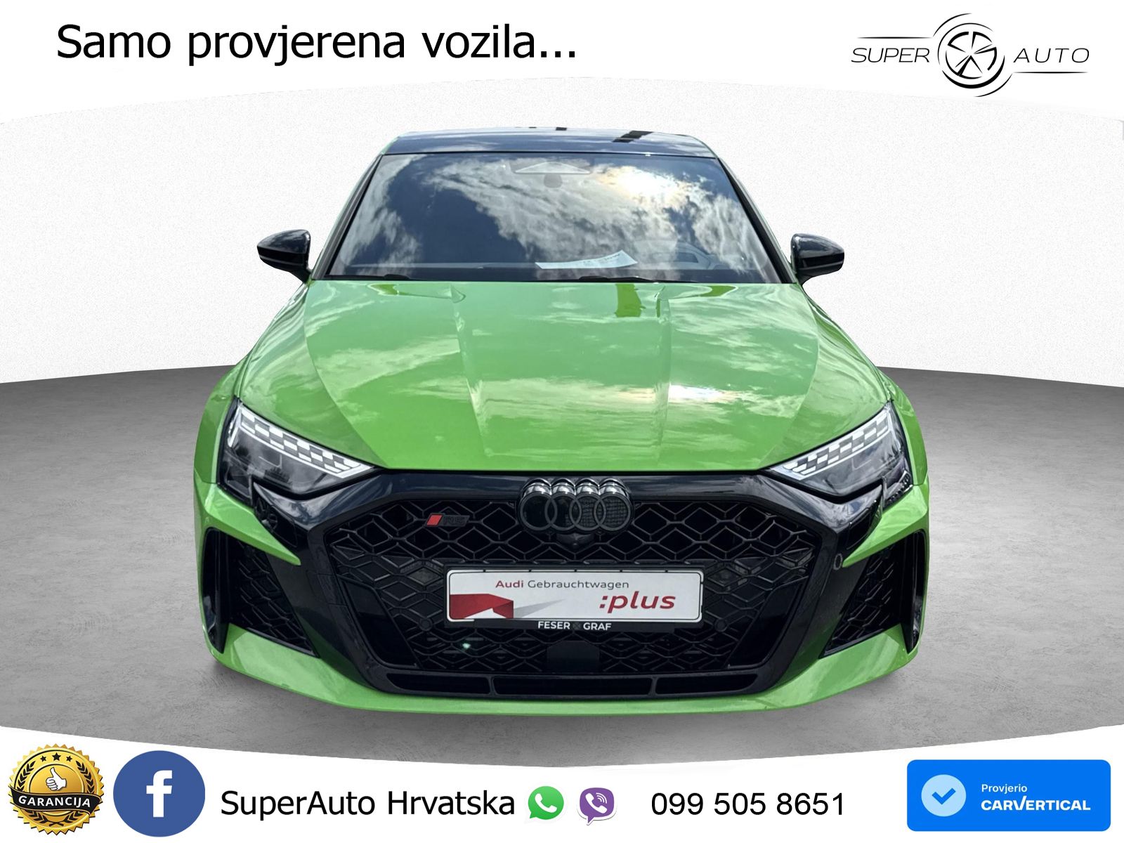 Audi RS3 Sedan 2.5 TFSI (400 KS) quattro S tronic LED+ACC