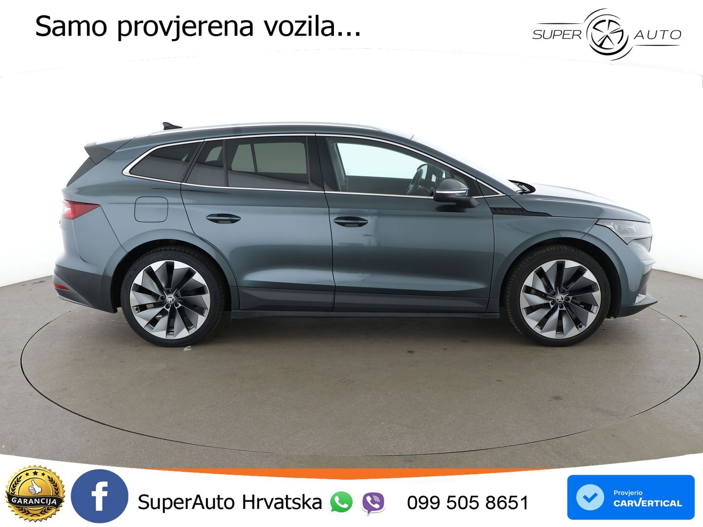 Škoda Enyaq iV 80 82 kWh (204 KS) Suite LED+GR SJED+ACC