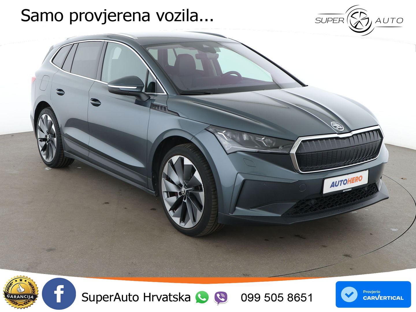 Škoda Enyaq iV 80 82 kWh (204 KS) Suite LED+GR SJED+ACC