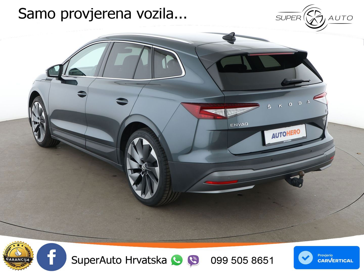 Škoda Enyaq iV 80 82 kWh (204 KS) Suite LED+GR SJED+ACC