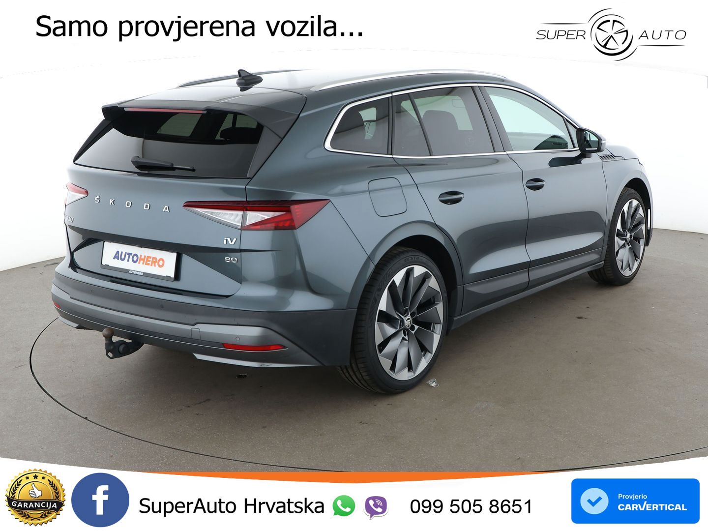 Škoda Enyaq iV 80 82 kWh (204 KS) Suite LED+GR SJED+ACC