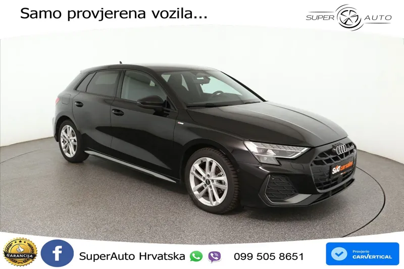 Audi A3 35 TFSI (150 KS) S tronic S line LED+GR SJED+ACC